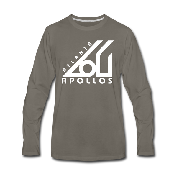 Atlanta Apollos Long Sleeve T-Shirt - asphalt gray