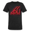 Atlanta Apollos T-Shirt (Tri-Blend Super Light) - heather black