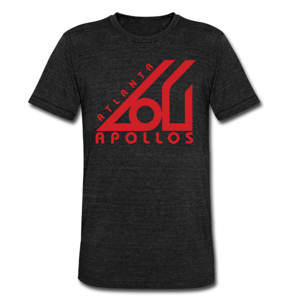 Atlanta Apollos T-Shirt (Tri-Blend Super Light) - heather black