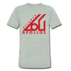 Atlanta Apollos T-Shirt (Tri-Blend Super Light) - heather gray