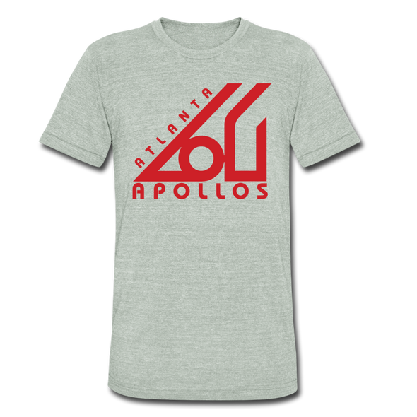 Atlanta Apollos T-Shirt (Tri-Blend Super Light) - heather gray