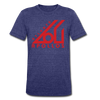 Atlanta Apollos T-Shirt (Tri-Blend Super Light) - heather indigo