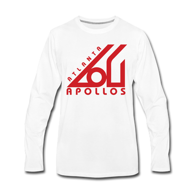 Atlanta Apollos Long Sleeve T-Shirt - white