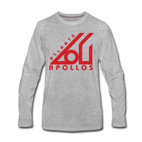 Atlanta Apollos Long Sleeve T-Shirt - heather gray