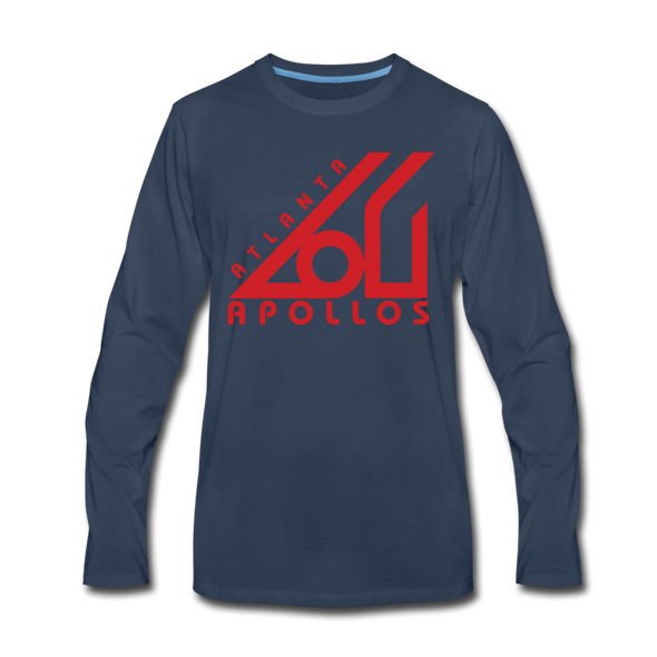 Atlanta Apollos Long Sleeve T-Shirt - navy