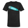 Baltimore Comets T-Shirt (Tri-Blend Super Light) - heather black