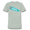 Baltimore Comets T-Shirt (Tri-Blend Super Light) - heather gray