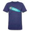 Baltimore Comets T-Shirt (Tri-Blend Super Light) - heather indigo