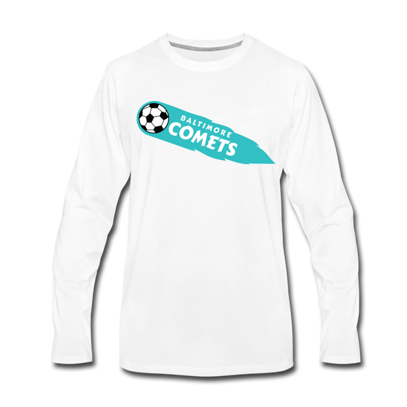 Baltimore Comets Long Sleeve T-Shirt - white