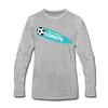 Baltimore Comets Long Sleeve T-Shirt - heather gray