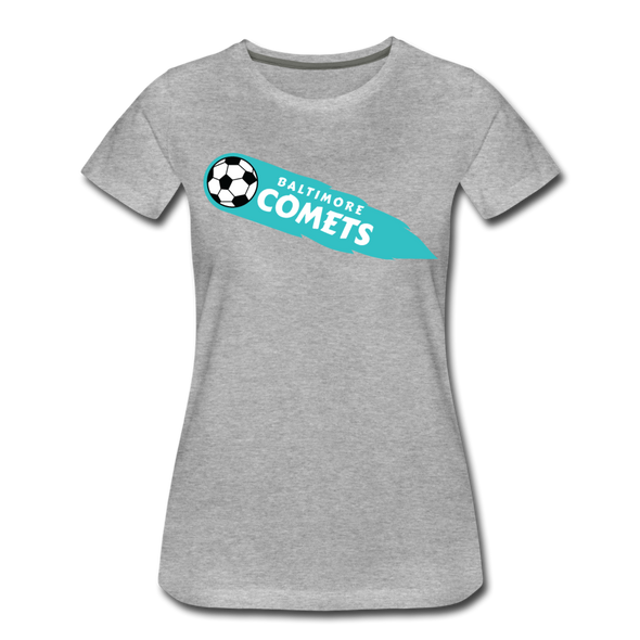 Baltimore Comets Women’s T-Shirt - heather gray