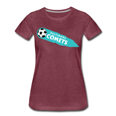 Baltimore Comets Women’s T-Shirt - heather burgundy