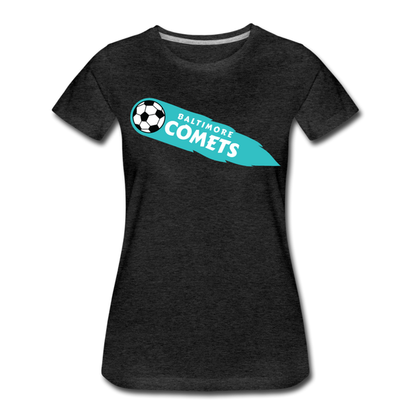 Baltimore Comets Women’s T-Shirt - charcoal gray