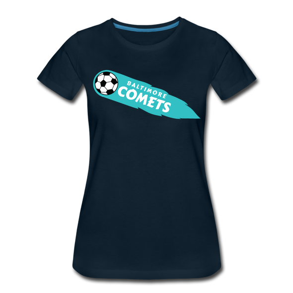 Baltimore Comets Women’s T-Shirt - deep navy