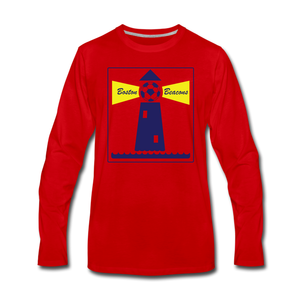 Boston Beacons Long Sleeve T-Shirt - red