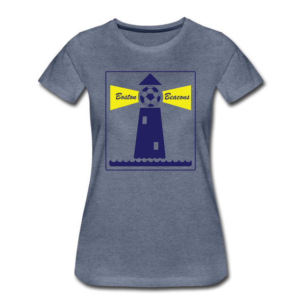 Boston Beacons Women’s T-Shirt - heather blue