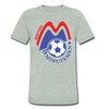 Boston Minutemen T-Shirt (Tri-Blend Super Light) - heather gray