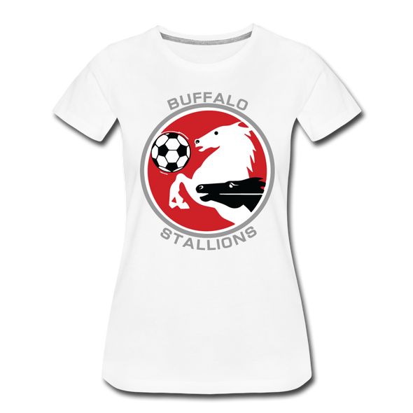 Buffalo Stallions Women’s T-Shirt - white