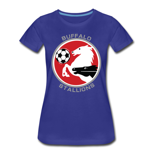 Buffalo Stallions Women’s T-Shirt - royal blue