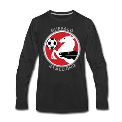 Buffalo Stallions Long Sleeve T-Shirt - black