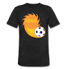 California Sunshine T-Shirt (Tri-Blend Super Light) - heather black