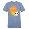 California Sunshine T-Shirt (Tri-Blend Super Light) - heather Blue