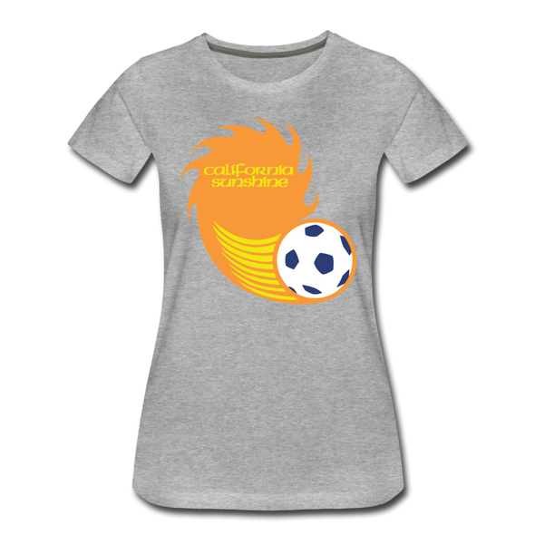 California Sunshine Women’s T-Shirt - heather gray