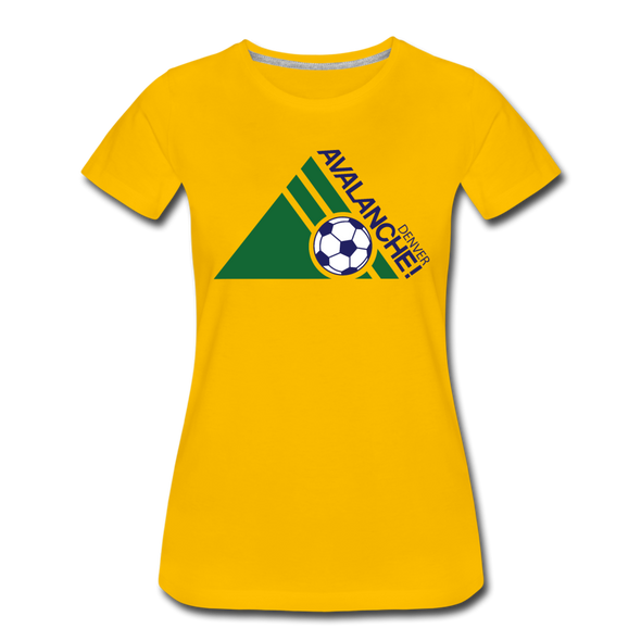 Denver Avalanche Women’s T-Shirt - sun yellow