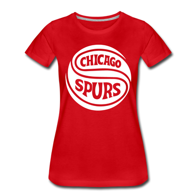 Chicago Spurs Women’s T-Shirt - red