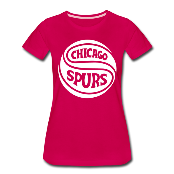 Chicago Spurs Women’s T-Shirt - dark pink