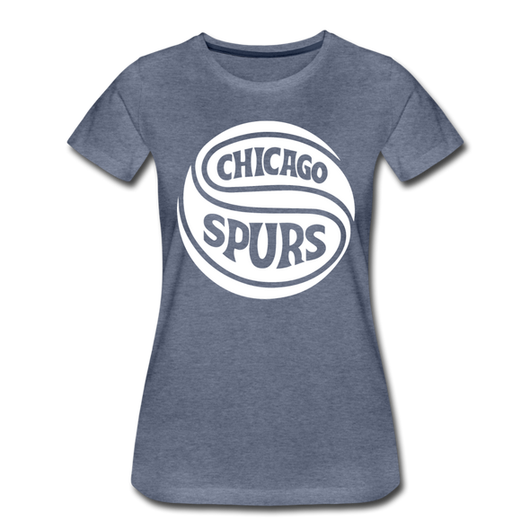 Chicago Spurs Women’s T-Shirt - heather blue