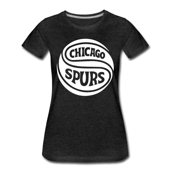 Chicago Spurs Women’s T-Shirt - charcoal gray