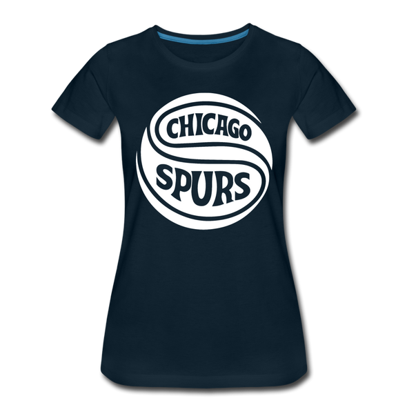 Chicago Spurs Women’s T-Shirt - deep navy