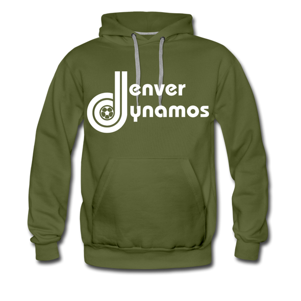 Denver Dynamos Hoodie (Premium) - olive green