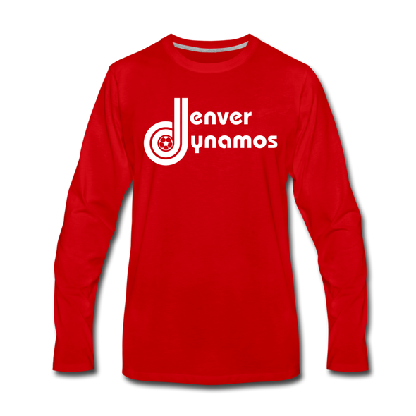 Denver Dynamos Long Sleeve T-Shirt - red