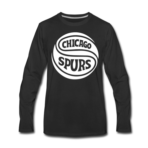 Chicago Spurs Long Sleeve T-Shirt - black