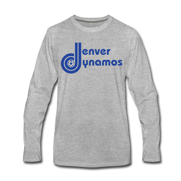 Denver Dynamos Long Sleeve T-Shirt - heather gray
