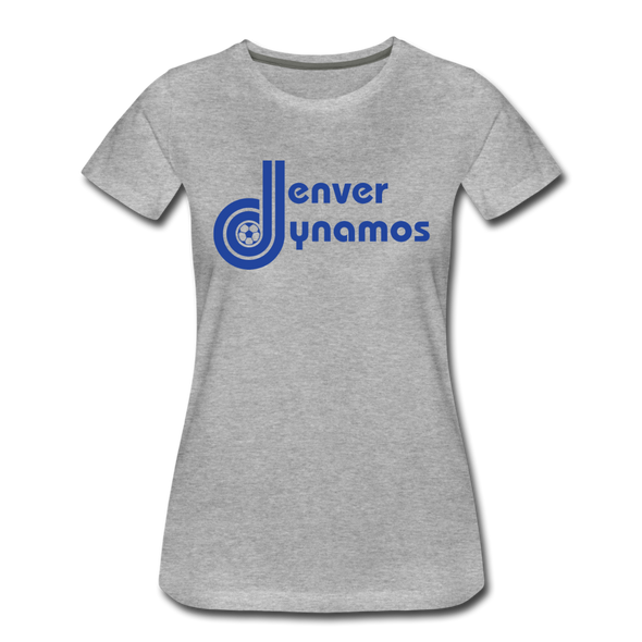 Denver Dynamos Women’s T-Shirt - heather gray