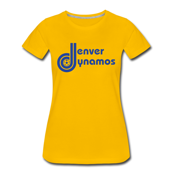 Denver Dynamos Women’s T-Shirt - sun yellow