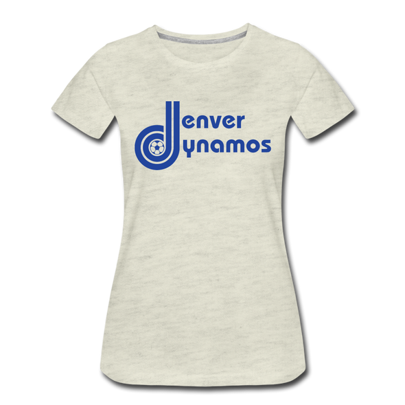 Denver Dynamos Women’s T-Shirt - heather oatmeal