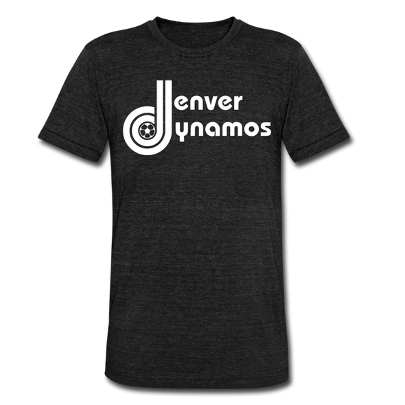 Denver Dynamos T-Shirt (Tri-Blend Super Light) - heather black