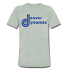 Denver Dynamos T-Shirt (Tri-Blend Super Light) - heather gray