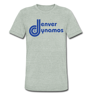 Denver Dynamos T-Shirt (Tri-Blend Super Light) - heather gray