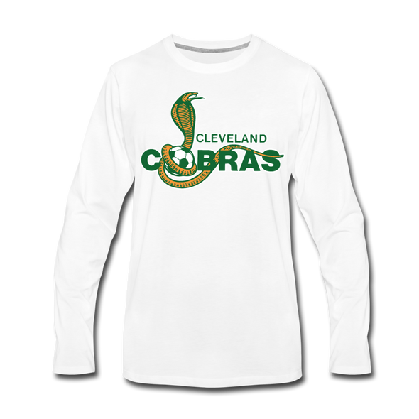 Cleveland Cobras Long Sleeve T-Shirt - white