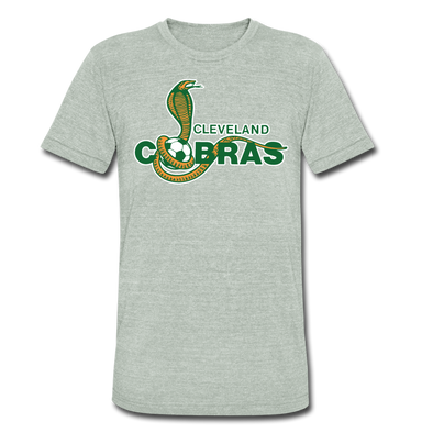 Cleveland Cobras T-Shirt (Tri-Blend Super Light) - heather gray