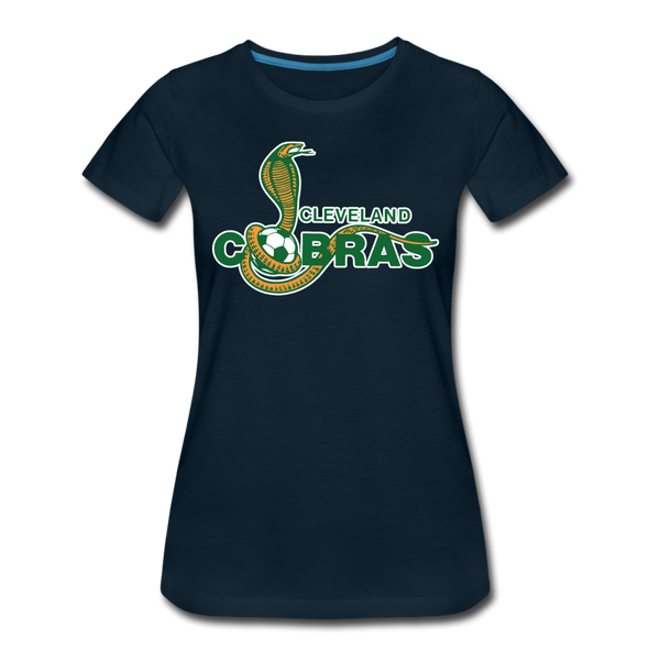 Cleveland Cobras Women’s T-Shirt - deep navy