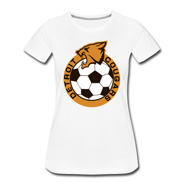 Detroit Cougars Women’s T-Shirt - white