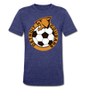 Detroit Cougars T-Shirt (Tri-Blend Super Light) - heather indigo