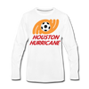 Houston Hurricane Long Sleeve T-Shirt - white