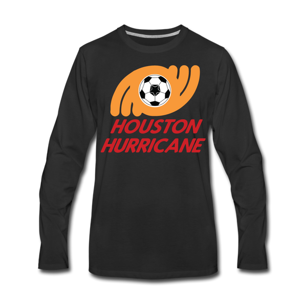 Houston Hurricane Long Sleeve T-Shirt - black